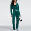Pantalon de surv tement en velours OG Embellish pour femmes