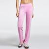 Pantalon de surv tement en velours OG Embellish pour femmes