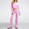Pantalon de surv tement en velours OG Embellish pour femmes