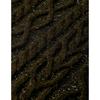 Robe courte en maille torsad e pour femmes
