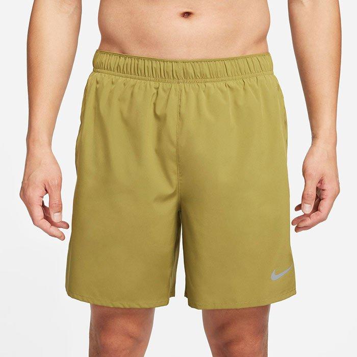 Nike Men s Challenger Dri FIT 7 Lined Shorts Green Size Large