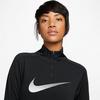 Chandail Dri-FIT Swoosh   glissi re 1 4 pour femmes