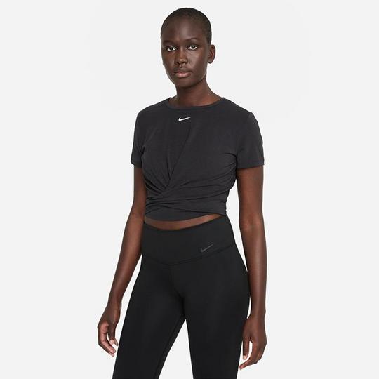 Nike Chandail raccourci Dri-FIT One Luxe Twist pour femmes