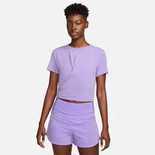 Nike Women s Dri-FIT  One Luxe Twist Crop Top