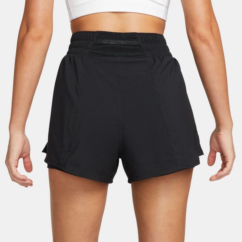 Nike Women's One Dri-FIT High Waist 3" 2-in-1 Short