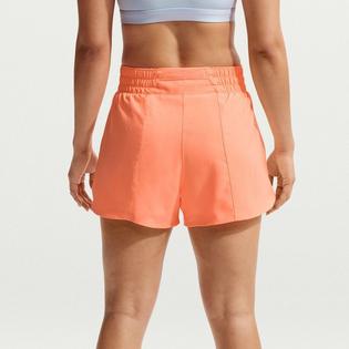 Nike Short 2 en 1 One Dri-FIT &agrave; taille haute 3 po pour femmes