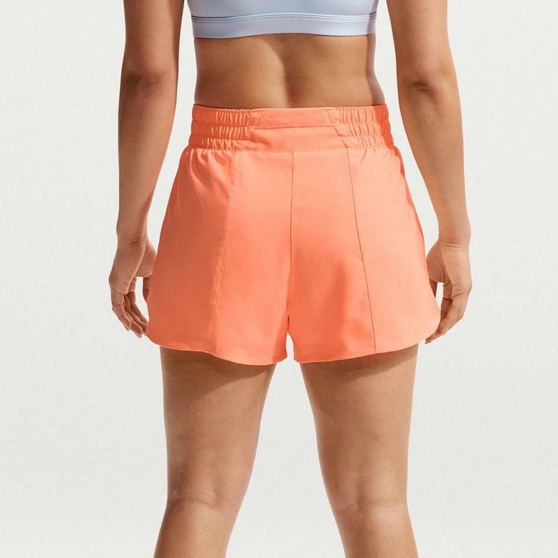 Nike Short 2 en 1 One Dri-FIT &agrave; taille haute 3 po pour femmes