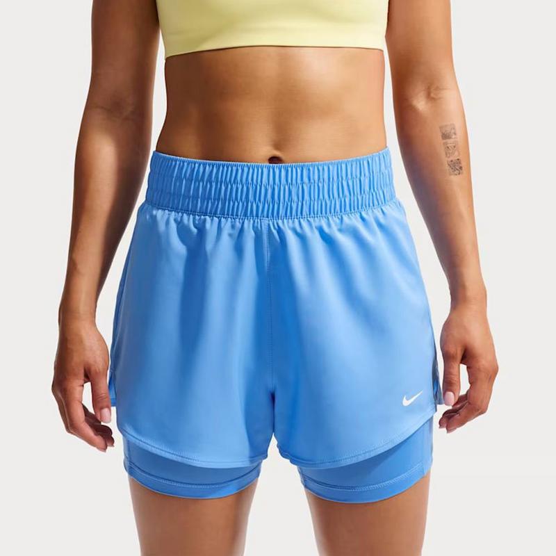 Nike Women's One Dri-FIT High Waist 3" 2-in-1 Short