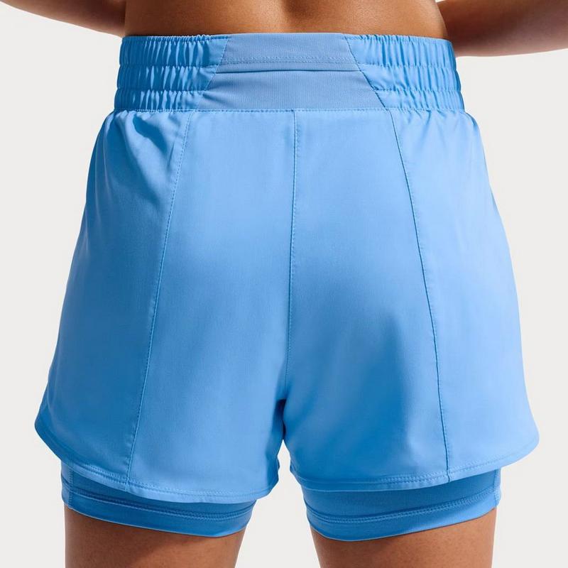 Nike Women's One Dri-FIT High Waist 3" 2-in-1 Short
