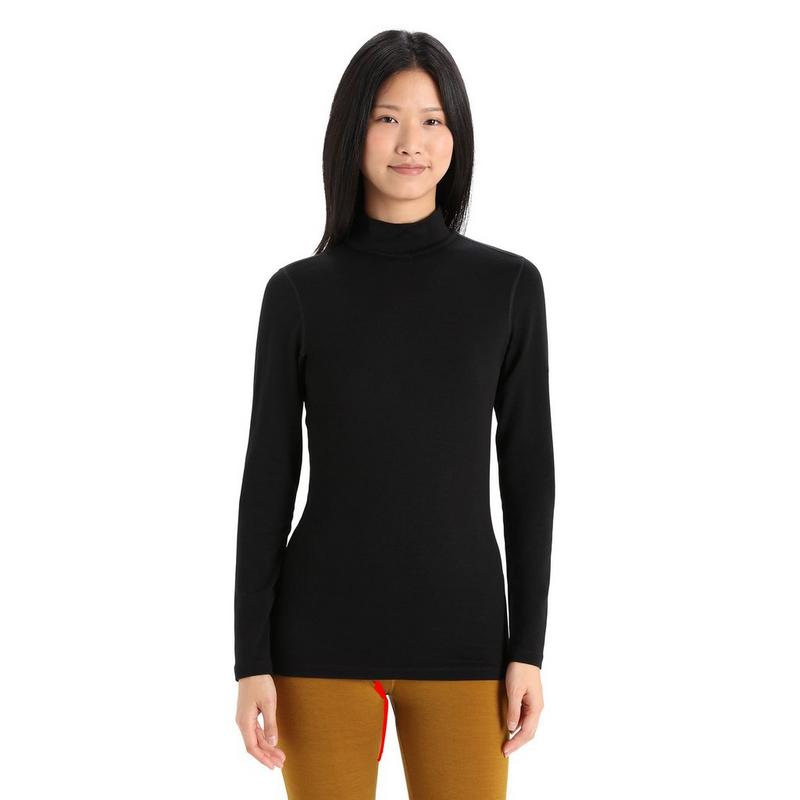 Icebreaker Women's Merino 260 Tech Long Sleeve Turtleneck Top