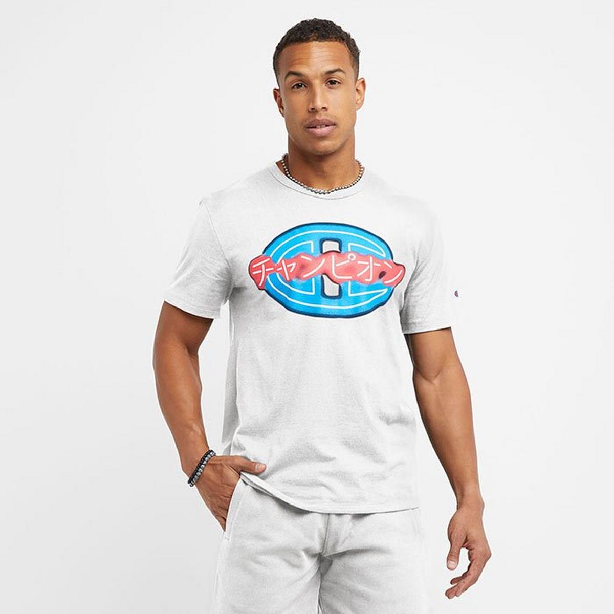 Men's Lightweight Neon Logo T-Shirt