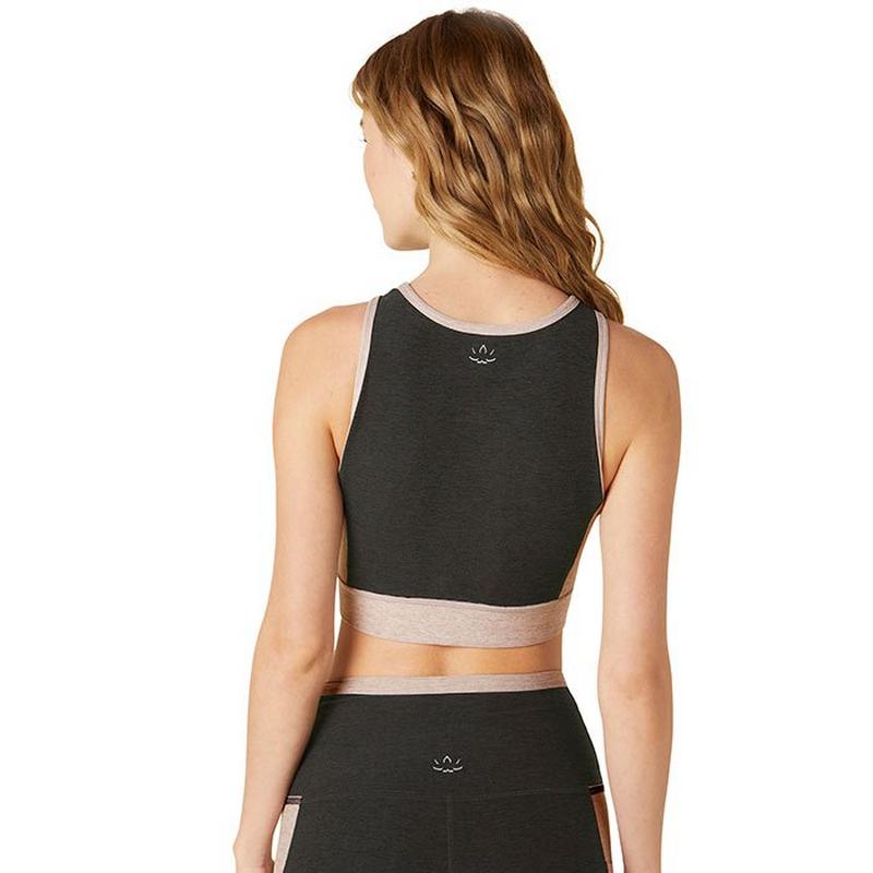 Beyond Yoga Women's Spacedye On Block Sports Bra