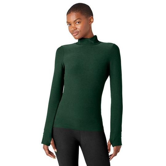 Women s Spacedye Captivating Turtleneck Top