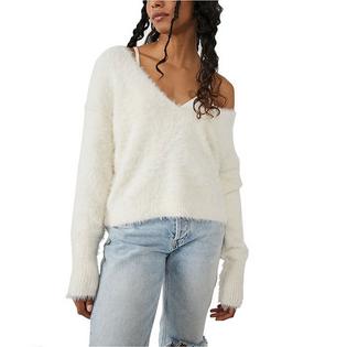 Free People Chandail &agrave; col en V Serendipity pour femmes