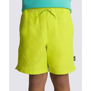 Vans Junior Boys' [8-16] Primary Solid Elastic Swim Trunk