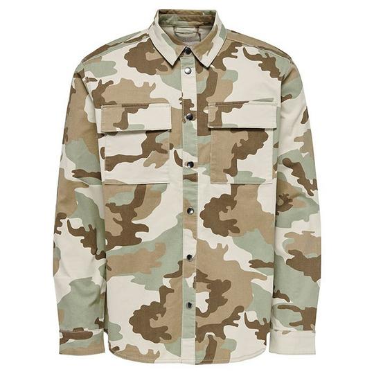 Only & Sons Veste-chemise Camo pour hommes