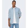 Chemise en denim Storm pour hommes