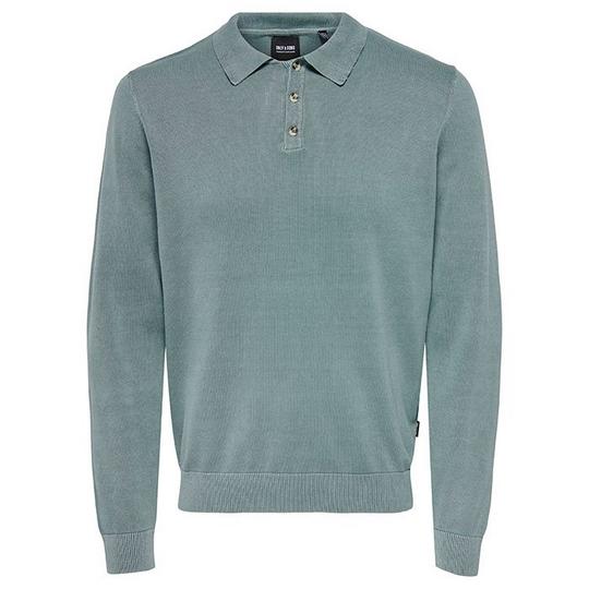 Only & Sons Polo   manches longues Mason pour hommes