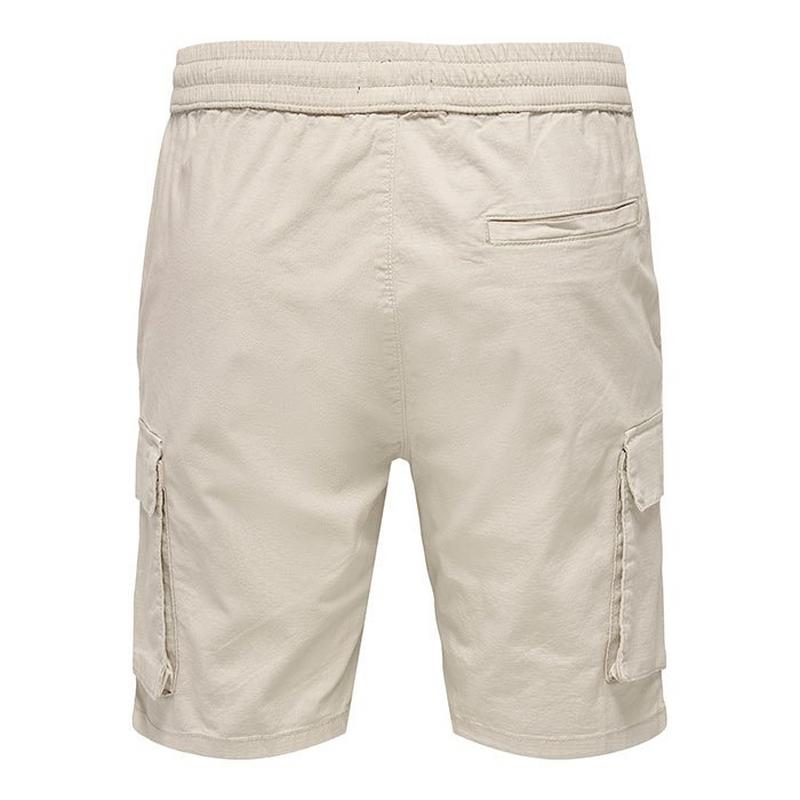 Only & Sons Short cargo Linus en tissu antid&eacute;chirure pour hommes