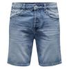 Men s Short Loose Fit Denim Short