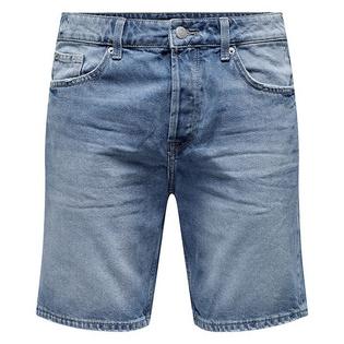 Short en denim Short à coupe ample pour hommes