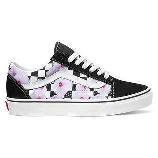 Unisex Hibiscus Check Old Skool Shoe