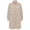 Veste-chemise Trill   coupe surdimensionn e pour femmes