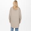 Veste-chemise Trill   coupe surdimensionn e pour femmes