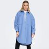 Veste-chemise Trill   coupe surdimensionn e pour femmes