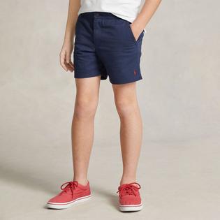 Ralph Lauren Childrenswear Short en sergé Flex Abrasion à coupe décontractée pour garçons juniors [8-20]