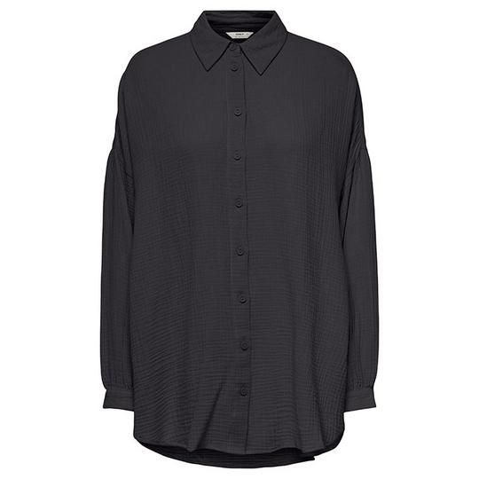 Only Thyra Oversized Long Sleeve Shirt Black M Woman