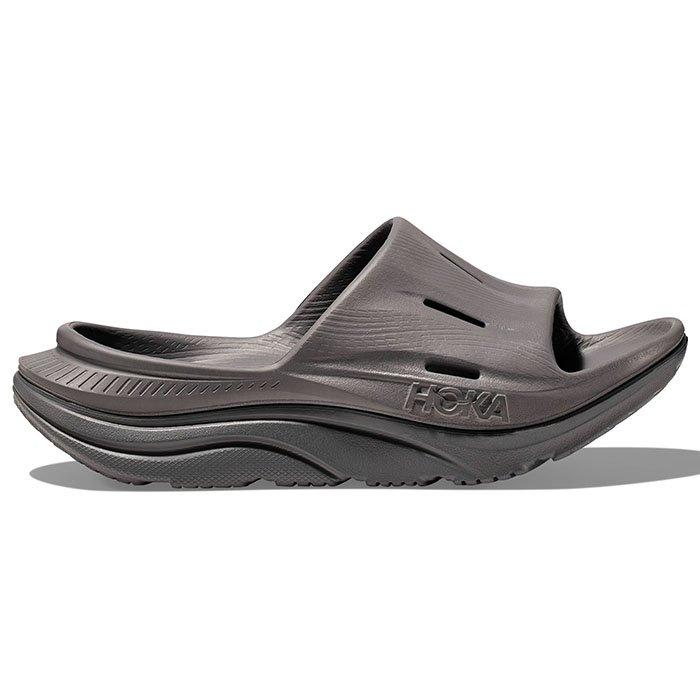HOKA | Unisex Ora Recovery Slide 3 Sandals, Grey, Size M6/W8