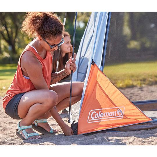 コールマン　Coleman Screen Canopy Dome 300 Setting up | Coleman Screen Canopy Dome 300 - YouTube