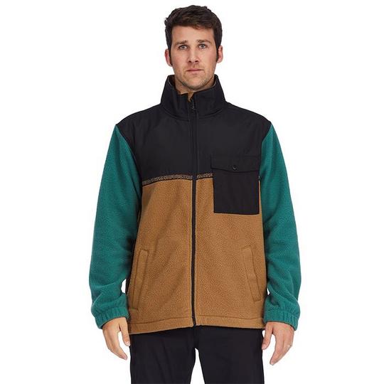 Men s A Div Boundary Trail Zip-Up Fleece Jacket