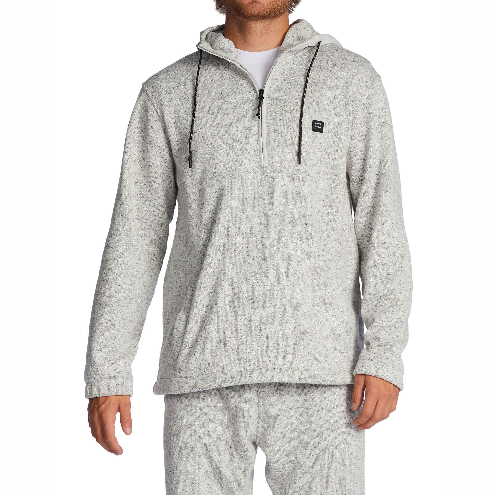 Men's A/Div Boundary Hooded Half-Zip Pullover Top