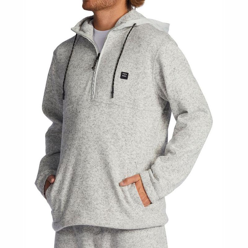 Billabong Haut &agrave; demi-glissi&egrave;re et capuchon A/Div Boundary pour hommes