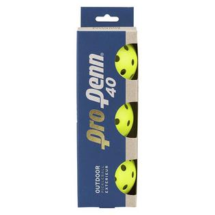 Balles de pickleball d'extérieur Pro Penn 40 (paquet de 3)