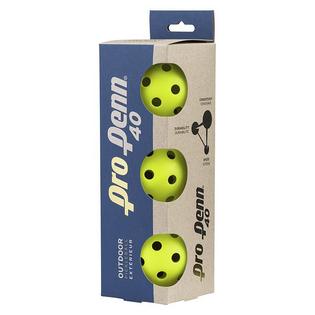 Penn Pro Penn 40 Outdoor Pickleball (3 Pack)