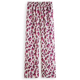 Scotch & Soda Women's Gia Wide Leg Printed Pant