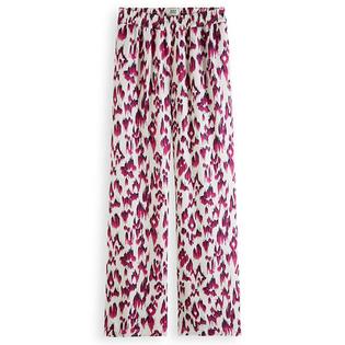 Women's Gia Wide Leg Printed Pant