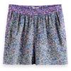 Short   motifs et jambe large pour femmes