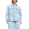 Men s Tie-Dye Denim Trucker Jacket