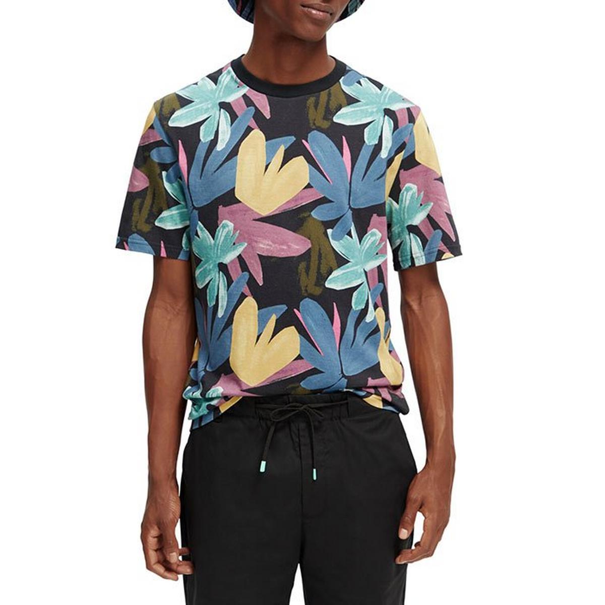 Men's Regular Fit Printed Organic T-Shirt
