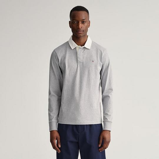 GANT Polo Heavy Rugger de couleur unie pour hommes