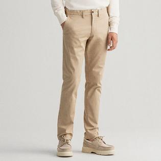 Men's Hallden Slim Fit Twill Chino Pant