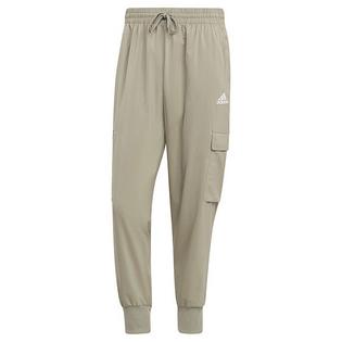 Men's Essentials Small Logo Woven Cargo Ankle Pant