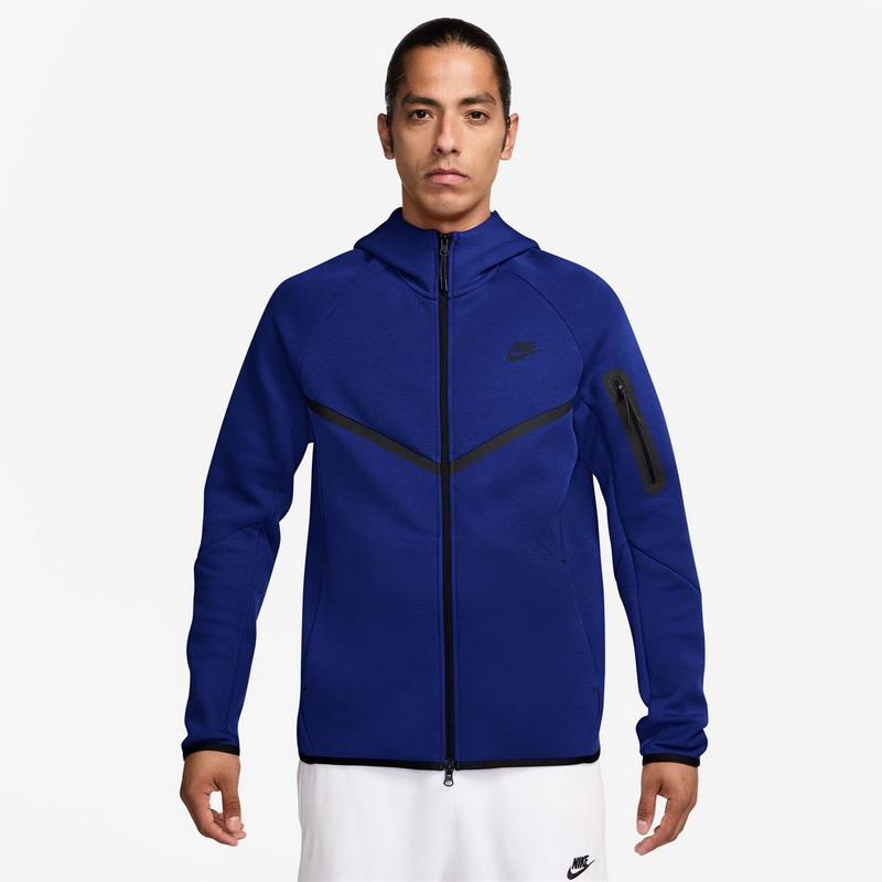 Nike Chandail &agrave; capuchon avec glissi&egrave;re Tech Fleece Windrunner pour hommes