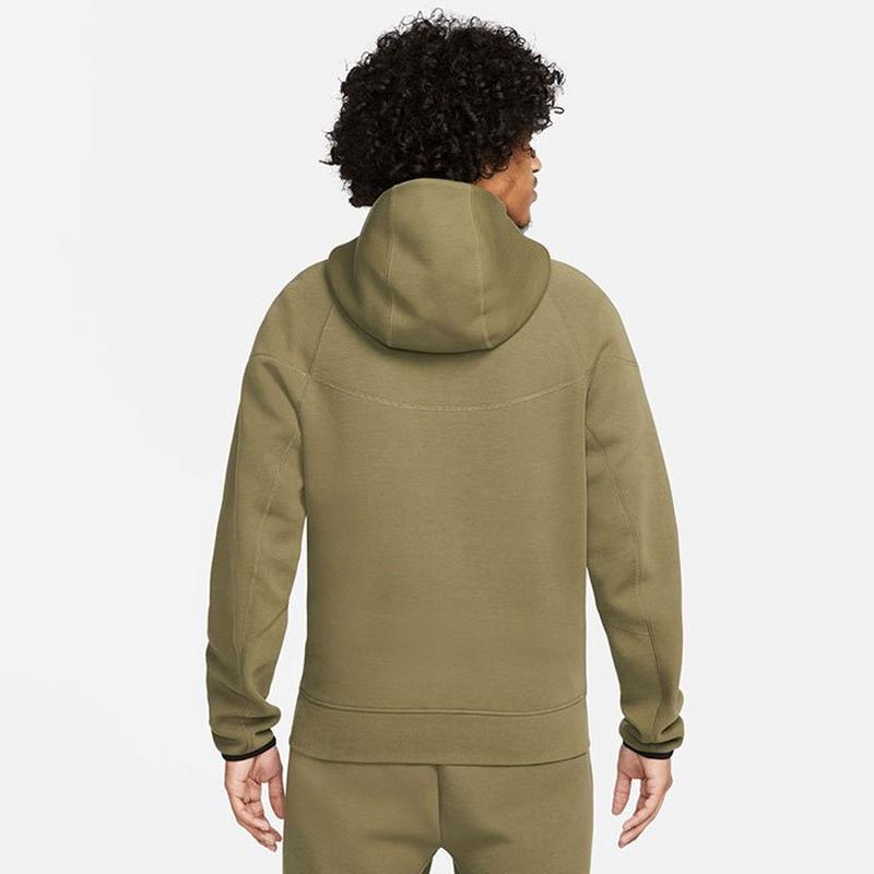 Nike Chandail &agrave; capuchon avec glissi&egrave;re Tech Fleece Windrunner pour hommes