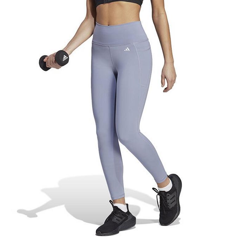 adidas Legging 7/8 Optime Stash Pocket &agrave; taille haute