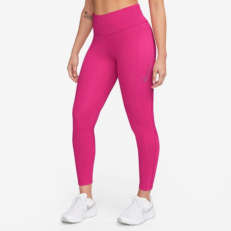 Nike Legging 7/8 &agrave; taille mi-haute Fast Graphic Pocket pour femmes